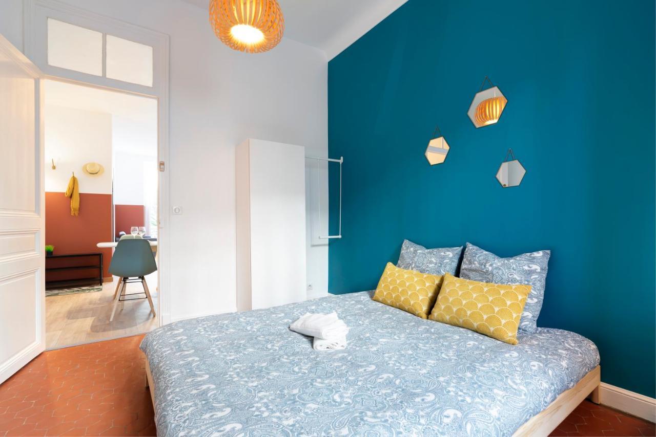 Cosy And Trendy 3 Bedrooms Train Tramway Nizza Exterior foto